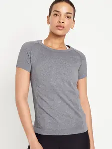 Old Navy Women's Fluid Seamless Fitted T-Shirt