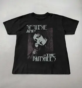Siouxsie and the Banshees Shirt, 90s goth band tee, Gothic clothing, Cute retro band shirts, Grunge graphic tee, Goth music shirt, Unisex
