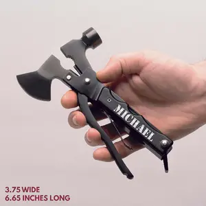 Personalized Survival Kit, Compact Multi-Tool Hammer