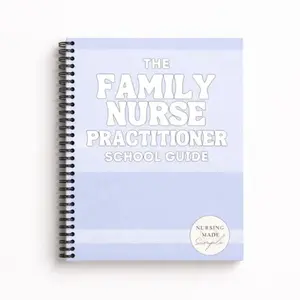 Family Nurse Practitioner Study Guide, FNP School Review Book with Cram Sheets, Clinical Notes and Exam Prep