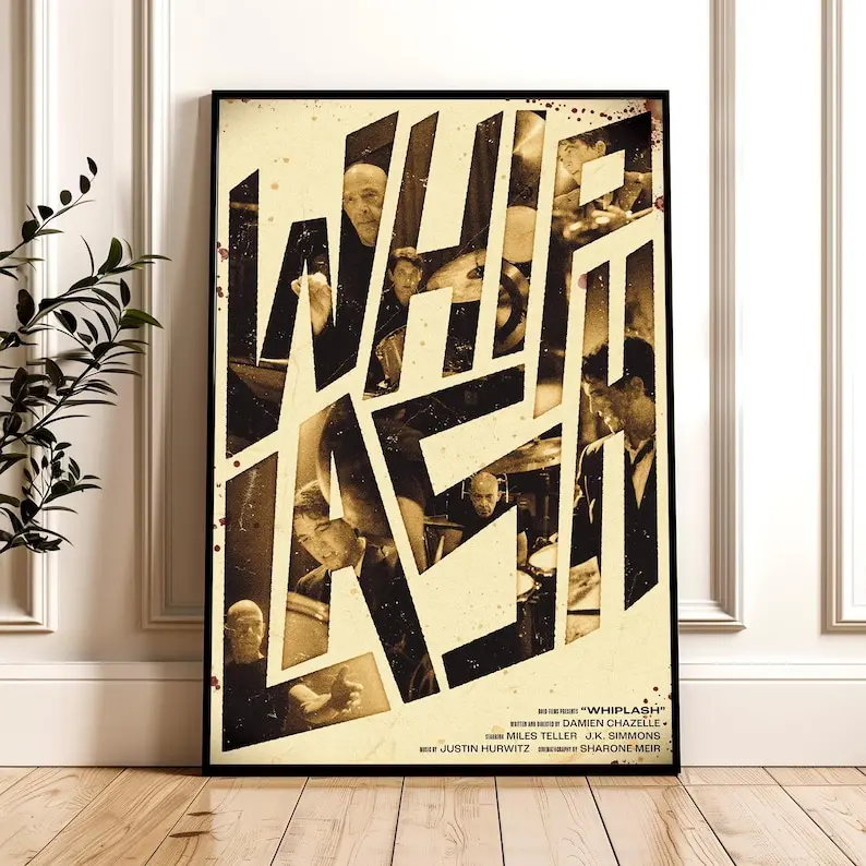 Whiplash Movie Poster-Film Print-Wall Art-Home Decor-Unframed Poster Gift