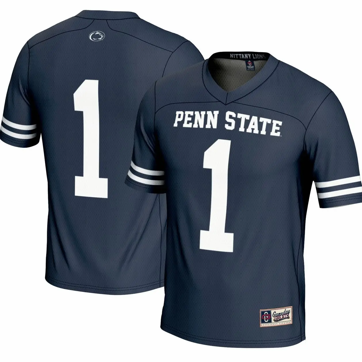 #1 Penn State Nittany Lions GameDay Greats Lightweight Lacrosse Jersey - Navy