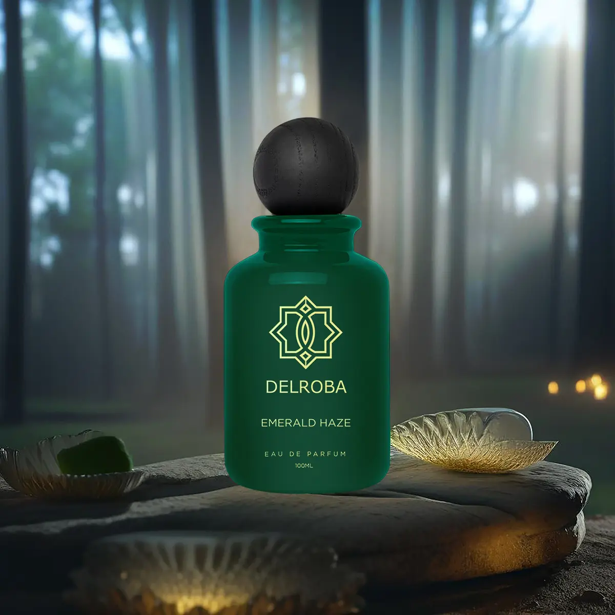 DELROBA PARFUMS EMERALD HAZE UNISEX EDP 3.4OZ