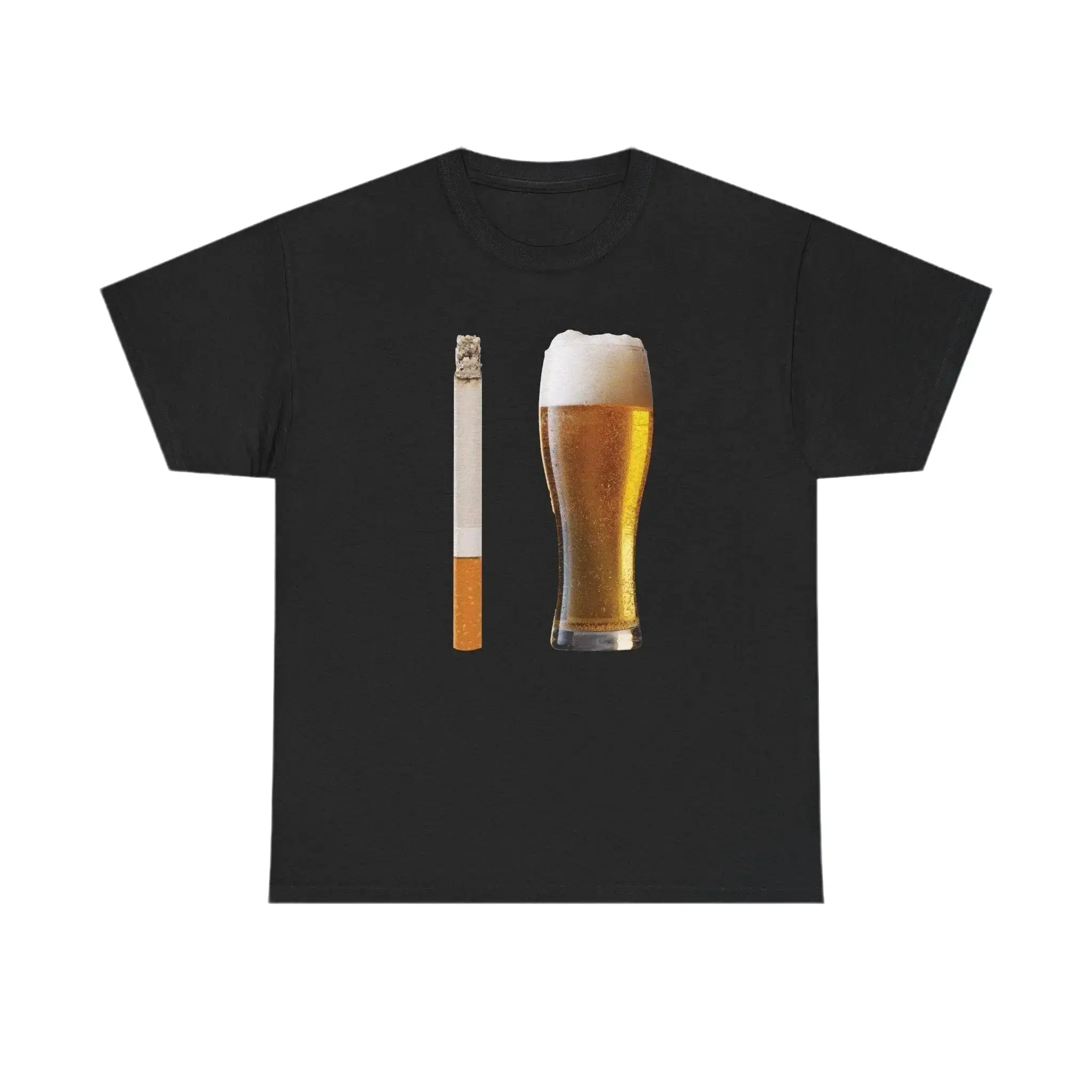 BEER AND CIG COMBO - GRAPHIC TEE,shop