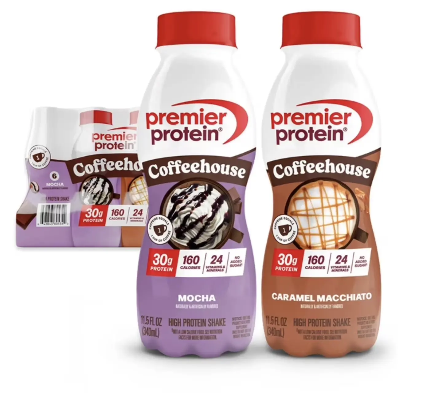 Premier Protein 30g Coffeehouse Variety Pack, 11.5 fl. oz., 12 pk. Premier Protein 30g Coffeehouse Variety Pack, 11.5 fl. oz., 12 pk.