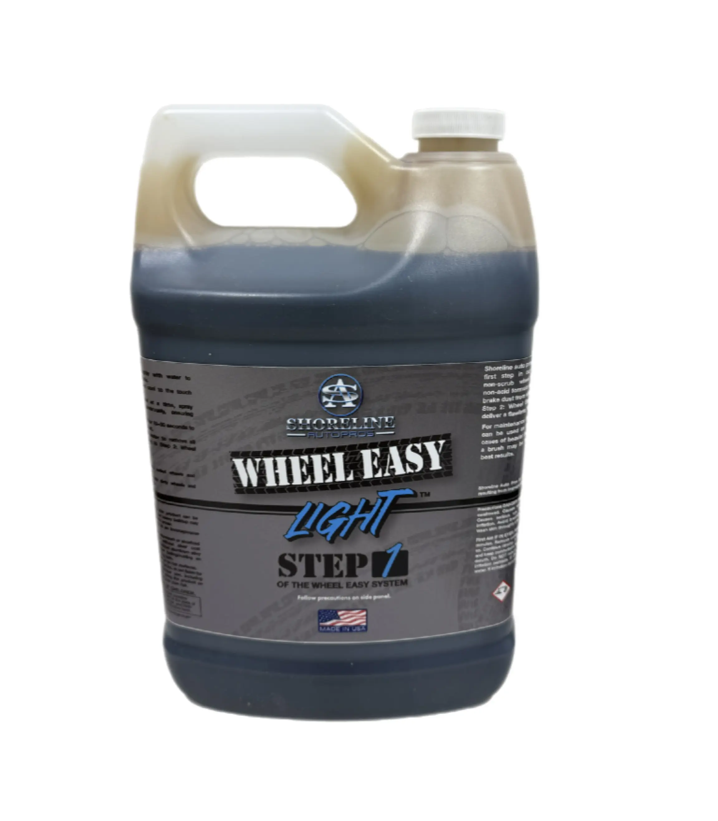 Shoreline Auto Pros Wheel Easy Light Step 1 - 1 Gallon - Made in USA