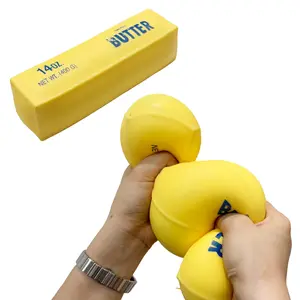 Large Squishy Butter, 10+ Inch Jumbo Stick Stress Ball Toy, Viral Soft Squeeze Toy for Kids & Adults, Perfect Gag Gift