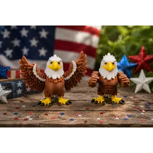 Patriotic Eagle Collection – Majestic Display Figures in Multiple Styles & Sizes – Customization Available!