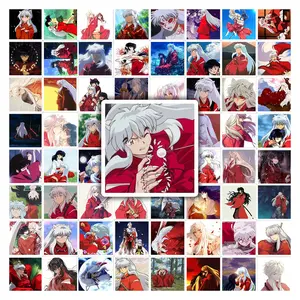 61Pcs Inuyasha Anime Stickers Pack, Waterproof Fantasy Anime Vinyl Decals for Laptop Water Bottle Journal Scrapbook, Cool Gifts for Anime Fans