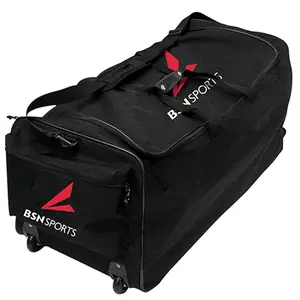 Sport Supply Group  Bsn Sports & Trade Deluxe Wheeled Equipment Bag, Black