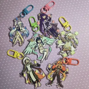 Genshin Impact Archons Charm Keychain