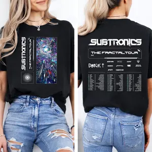 Subtronics ANTIFRACTALS Electronic Dance Music Fan Collection Unisex T Shirt HY5018