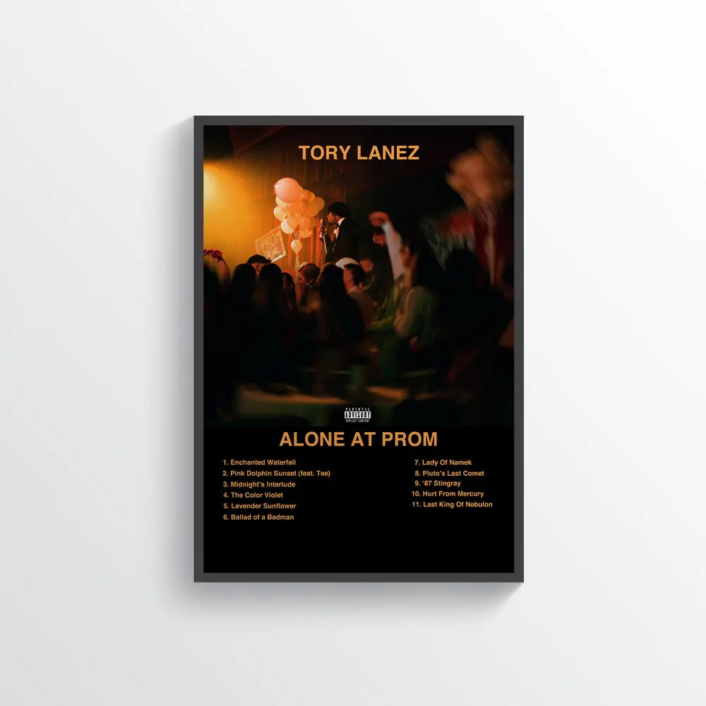 Tory Lanez Alone At Prom Music Album Poster Wall Decoration