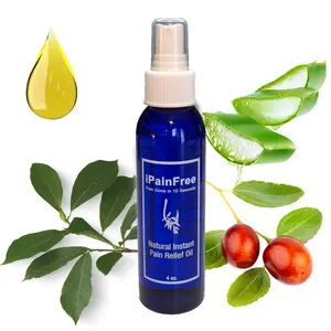 iPainFree Natural Instant 4 OZ Pain Relief Spray with Eucalyptus Oil for Minor Muscle & Joint Pain Relief - Therapeutic Wellness Solution Therapy Treatment