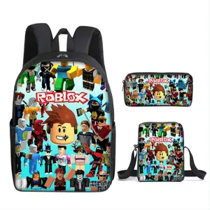 Women's 3-Piece Luggage & Bags Set - Large-Capacity Backpack, Crossbody Bag, Pencil Case