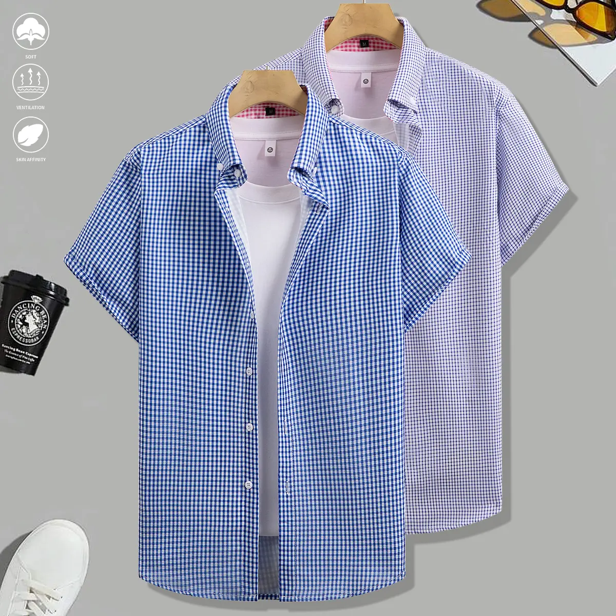 Dark Blue + Light Blue