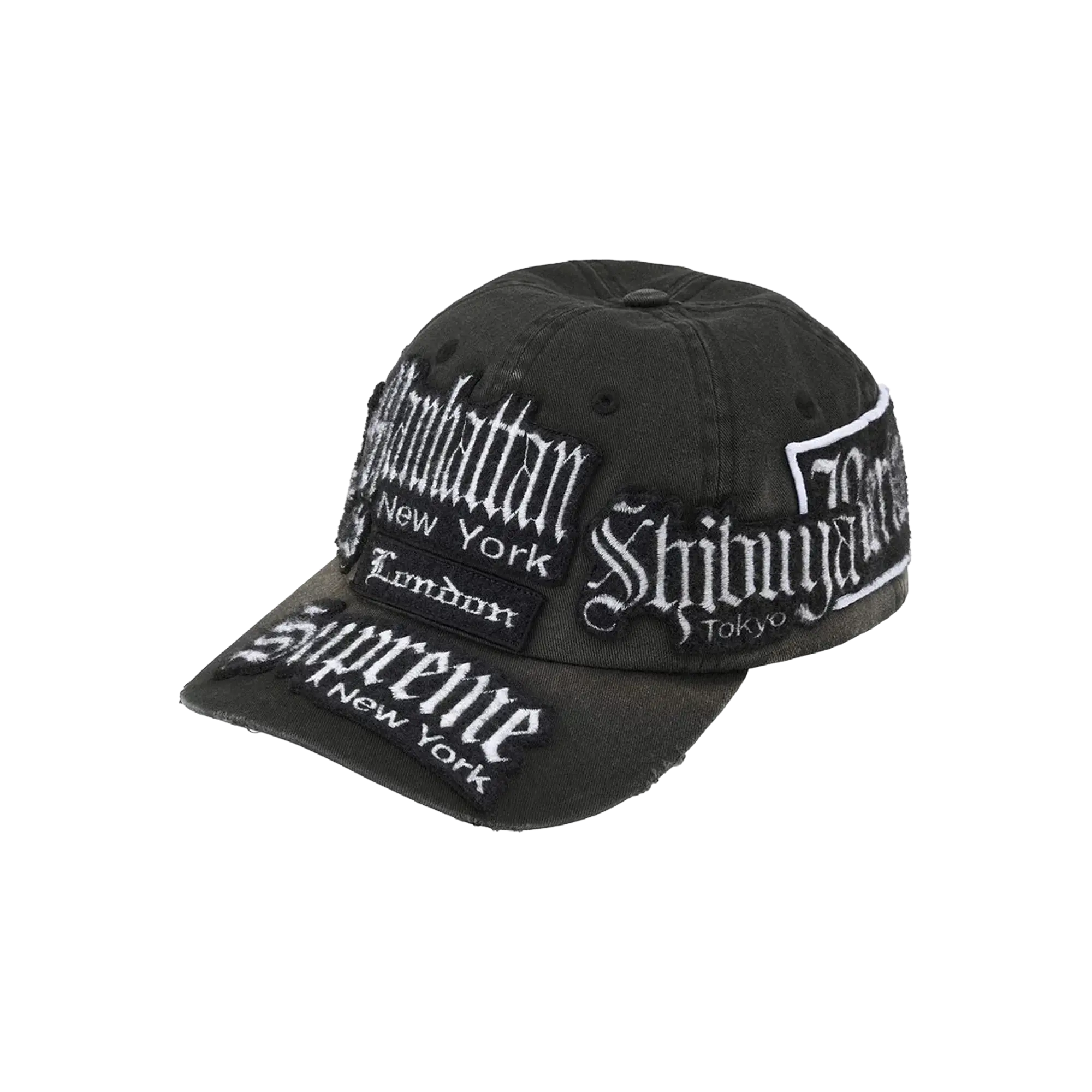 City Patches 6-Panel Hat "SS26 - Black" SU27533