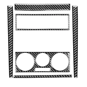 Carbon Fiber Interior Center Control Cover Trim Set For Golf 4 MK4 1999-2004 [TS1]