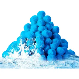 3.1 Lbs Pool Filter Balls for Sand Filter, Reusable Eco-Friendly Filter Media for Sand Filter Pump, Replaces Pool Filter Sand, Long-Lasting for Several Seasons