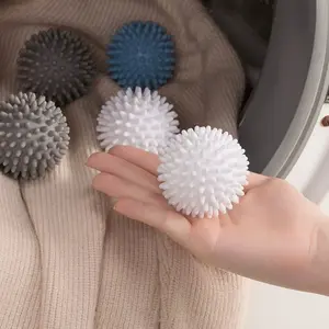 Reusable Laundry Balls Set of 10, Detergent Ball, Wash Ball, Remove Lint, Soften Clothes, Prevent Knots, Reduce Wrinkles, Durable Plastic