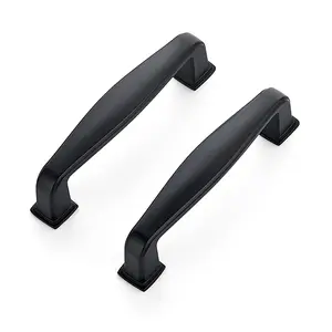Ravinte Solid 3 Inch Kitchen Cabinet Handles Cabinet Pulls Black Drawer Pulls Kitchen Cabinet Hardware Kitchen Handles for Cabinets Cupboard Handles Drawer Handles