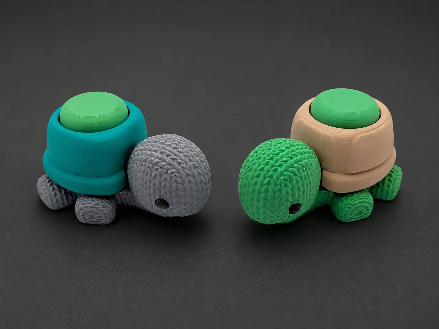 Crochet Turtle Fidget Clicker 🐢 toy unique Toys anxiety relief
