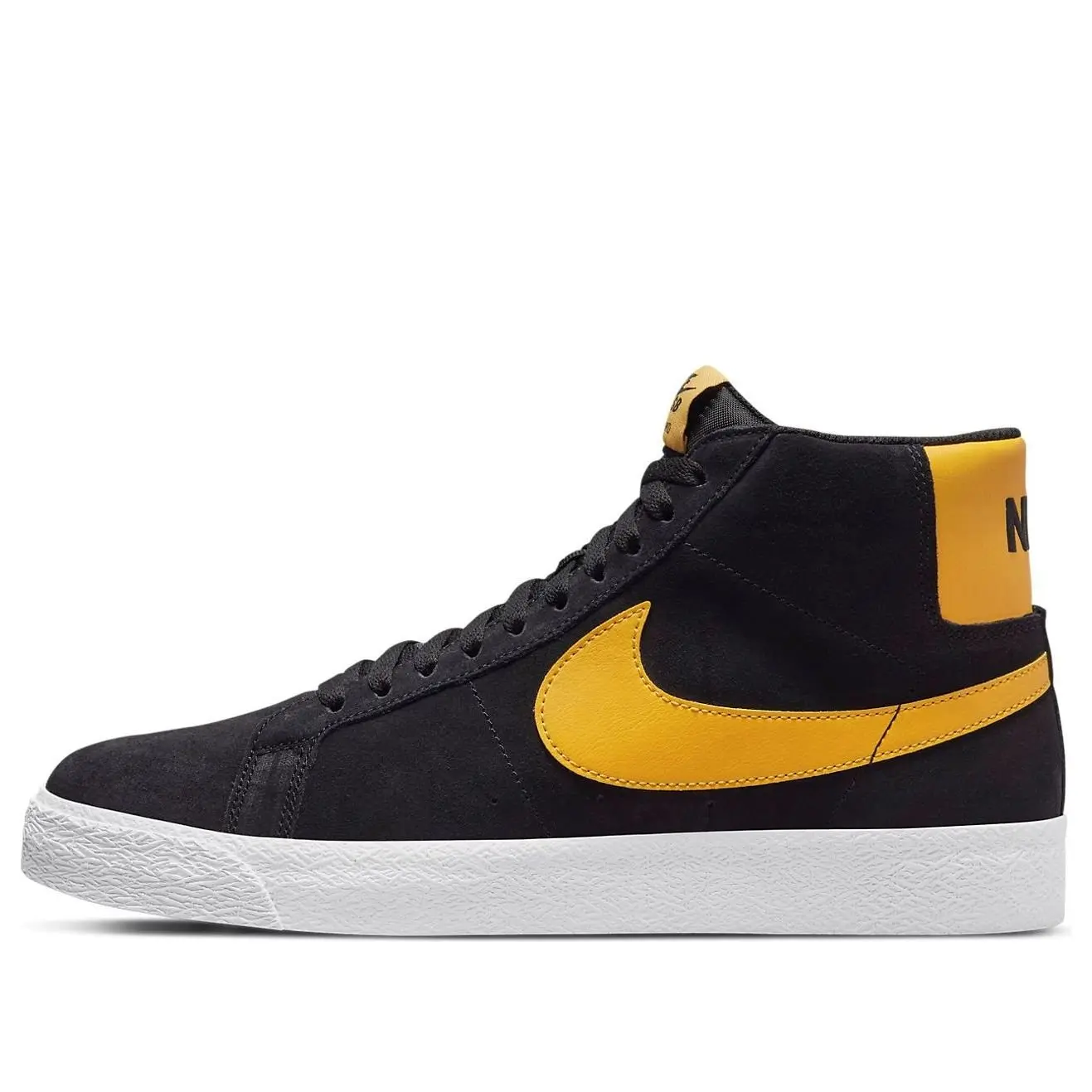 Nike Zoom Blazer Mid SB 'Black University Gold' 864349-009 Nike Zoom Blazer Mid SB 'Black University Gold' 864349-009