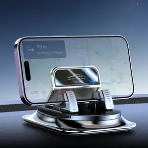 Car Phone Holder, 360° Rotatable Car Phone Holder, Car Dashboard Phone Holder, Universal Car Interior Accessories for iPhone, Samsung, Android