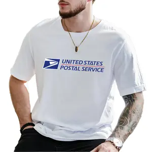 USPS work T-Shirt, Postal Shirt, Rural Carrier Tee, Postal Worker Gift, Trendy Print Graphic T-shirt, 100% USA Cotton, Daily Menswear, Men Gifts, Men's Top
