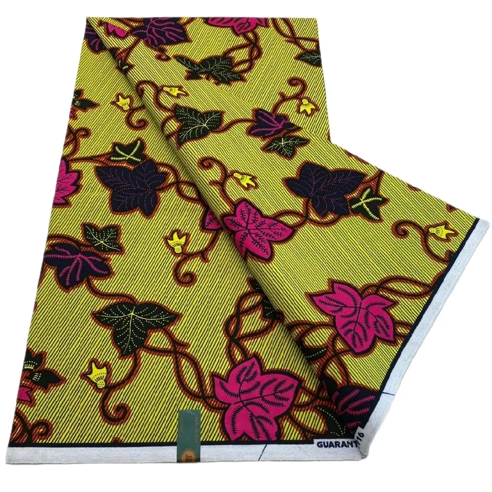 Authentic African Print 100 %Cotton 6yards Authentic African Print 100 %Cotton 6yards