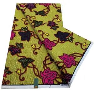 Authentic African Print 100 %Cotton 6yards