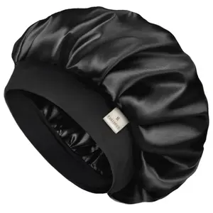 YANIBEST Bonnet for Men Hair Bonnet for Sleeping Double Layer Satin Bonnets for Black Women Curly Hair Braids, men gifts, FathersDayGift, hats men,Haircare bonnetsilk#SummerVibes