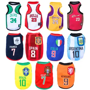 Spring and summer cool breathable pet vest, suitable for large, medium, and small dogs and cats, general clothing for Golden Retrievers, sun-protective breathable cat clothing, outdoor sportswear, trendy pet apparel