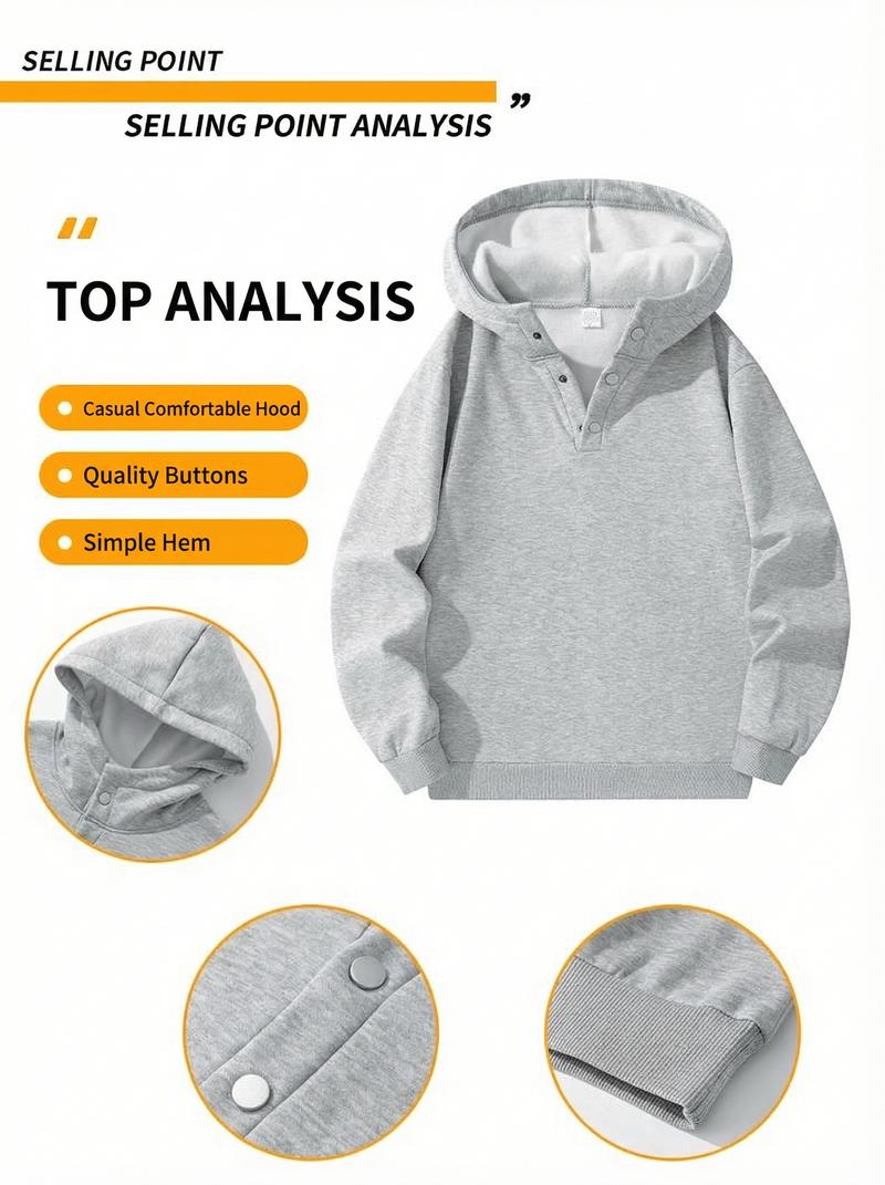 Unisex Fleece-Lined Hoodie & Sweatpants Set Thick Warm Tracksuit in Navy Gray and Black Colors