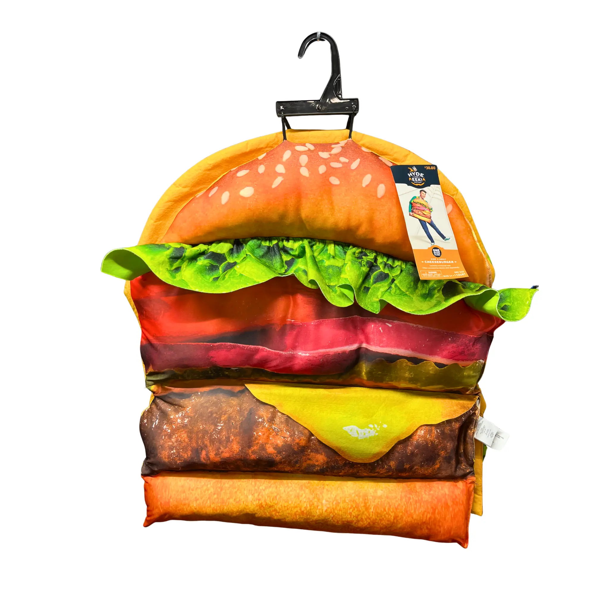Hyde and EEK! Boutique Adult Cheeseburger Costume – One Size Fits Most