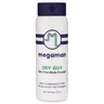 Megaman Talc-Free All Natural Sweat-Absorbing Body Dusting Powder - Sensitive Underarm Sweat Solutions, Prevents Chafing & Odor, Scent-Infused, For Groin & Feet, 6 oz Single Item Dry Guy Body Care Product