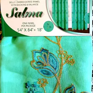 2,panel per package curtains green 54"×84"+18 in(137cm×213cm+45cm