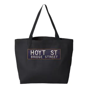 Hoyt St/Bridge Street tote bag