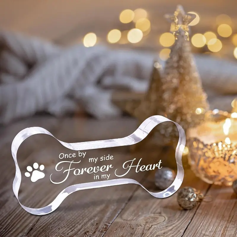 Pet Memorial Plaque - Thoughtful Keepsake & Condolence Gift for Pet Loss, Offering Comfort & Emotional Solace