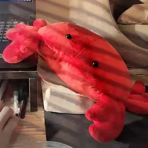 Crab Plush Toy, Holiday Decoration, Large Crayfish Doll, Soft Stuffed Animal, Student Gift, Couple Birthday Present, Soft Huggable