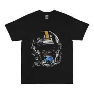 [MADE IN US] George Pickens Tee - Football tee, Vintage Black and Gold Player Graphic Shirt for Football Fans, Game Day Sports Shirt Gift for Men & Women