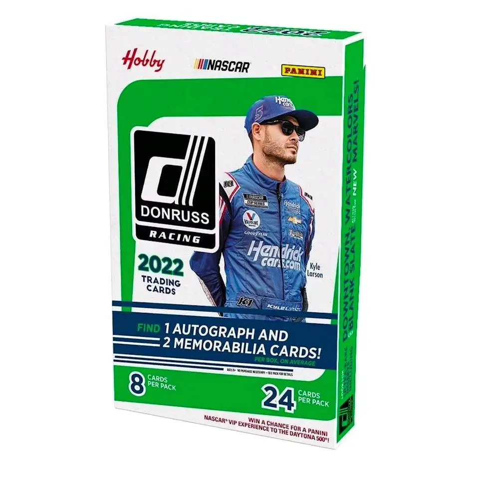 2022 Panini Donruss NASCAR Hobby Box - 1 auto and 2 mem hits!