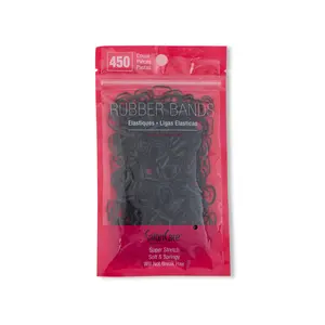 Salon Care Black Rubber Bands (450 Count) Salon Care Black Rubber Bands (450 Count)