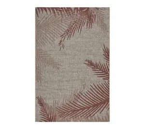 Ox Bay Fronds Tropical Polypropylene Outdoor Area Rug, 5' x 7'