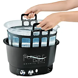 FootsieBath Pedicure Bowl Kit + 5 Disposable Liners