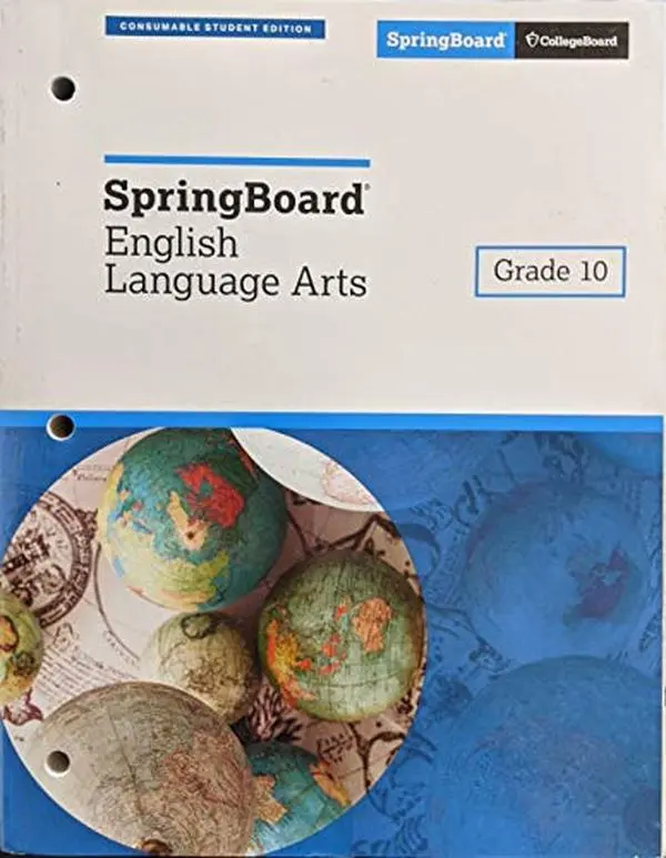 USED-SpringBoard English Language Arts Student Edition Grade 10, c. 2018, 9781457308390, 1457308398 by The College Board (Paperback)