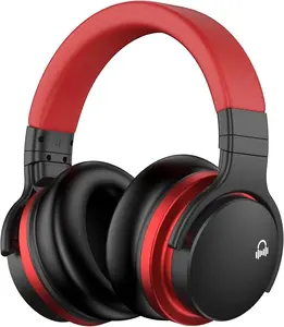 MOVSSOU E7 ANC Bluetooth Headphones | Over-Ear, Deep Bass, 30H Playtime