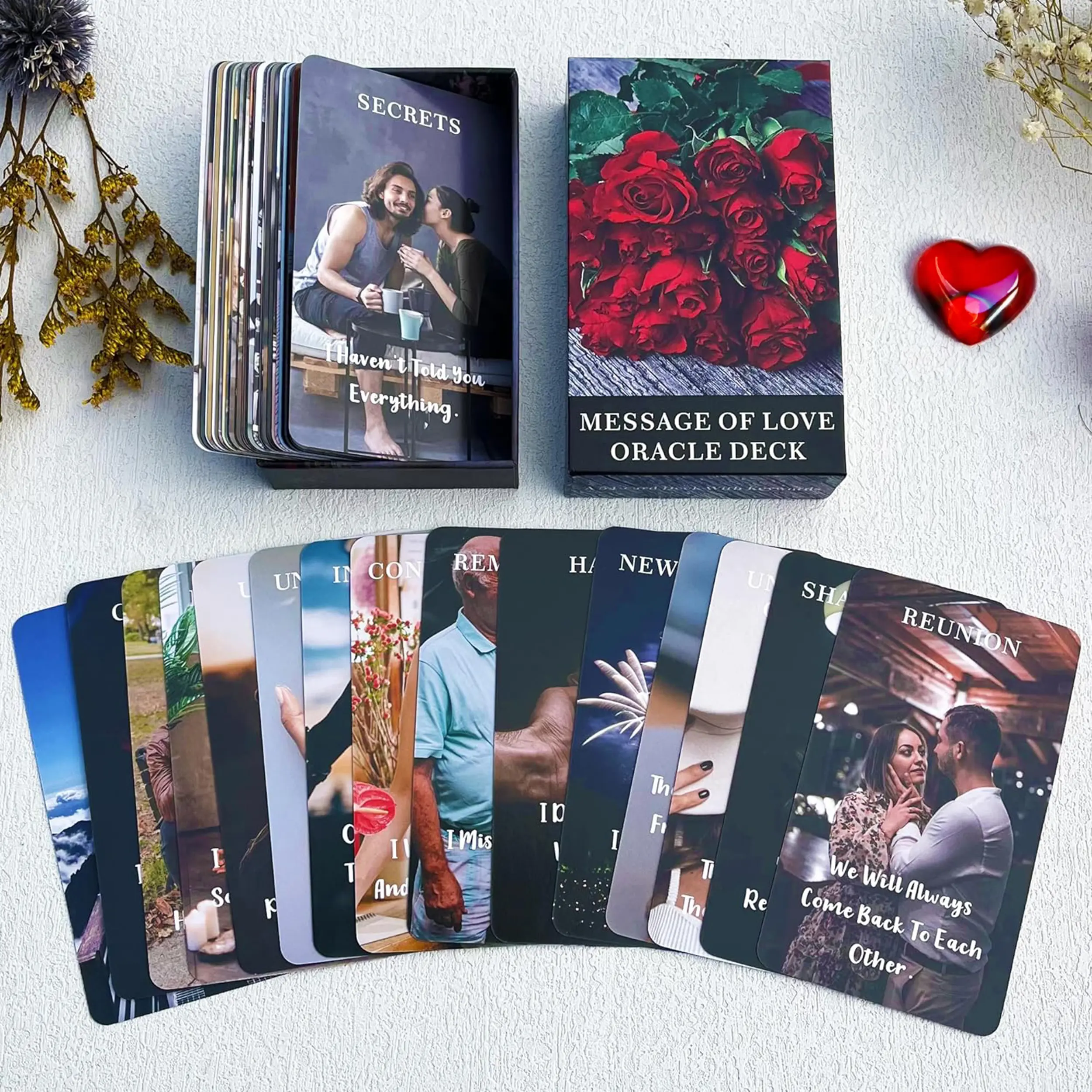 Message of Love Oracle Deck: 54 Oracle Cards for Intuitive Use with Unique Messages