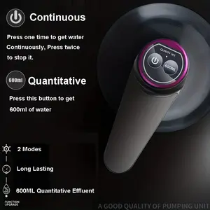 Food Grade Pump, Eco-Friendly Safe Quality, Smart Home Bucket Water Dispenser, USB Charging, Automatic Fill, Quiet Operation, Compact Design，Long endurance electric water pump with eco-friendly materials