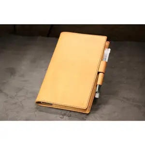 LEUCHTTURM1917 A6 Pocket Leather Notebook Cover Set - Natural Minerva